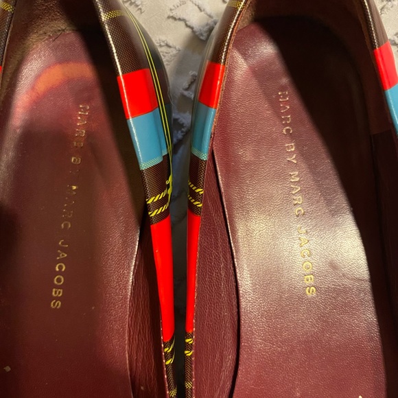 Marc by Marc Jacobs Graphic Ballet Flats Size 39.5 - Picture 8 of 8